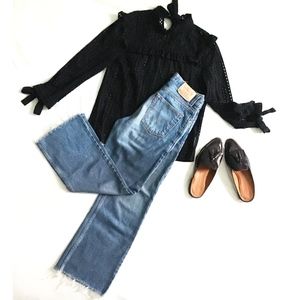 Vintage Levi's Kick Flare Cropped Jeans